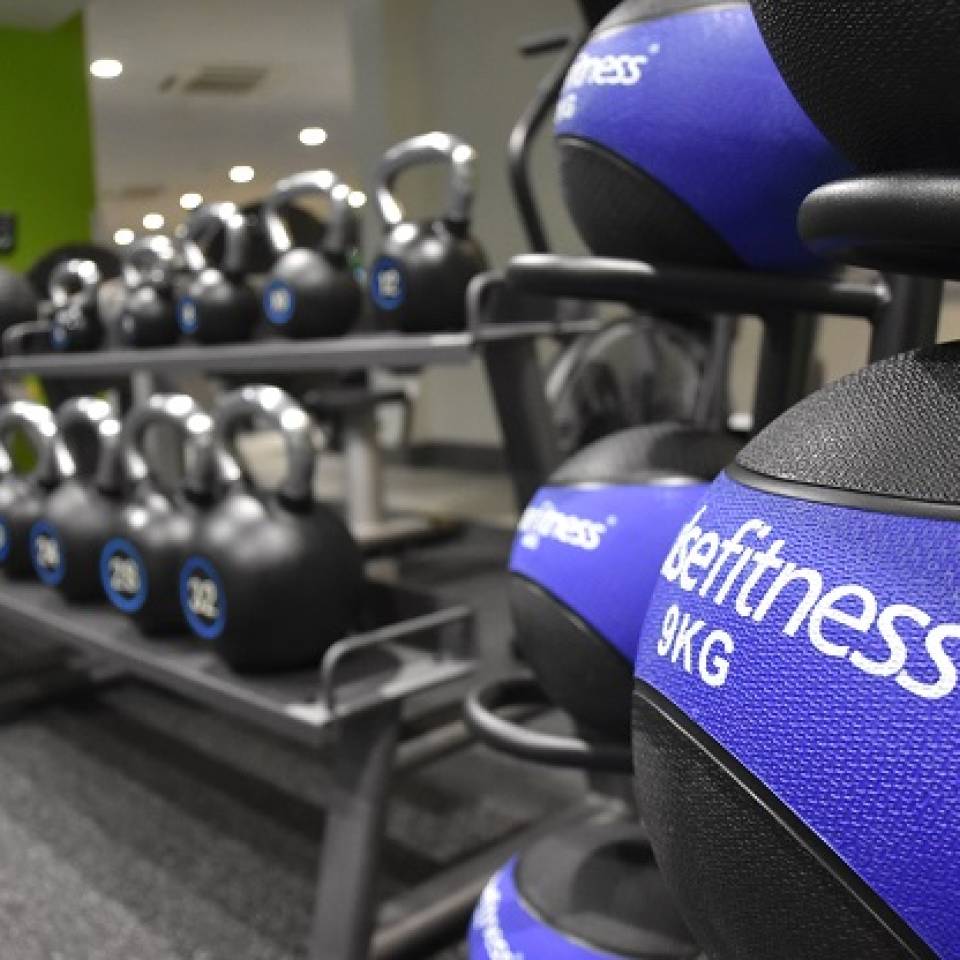 Tidy up your gym equipment 