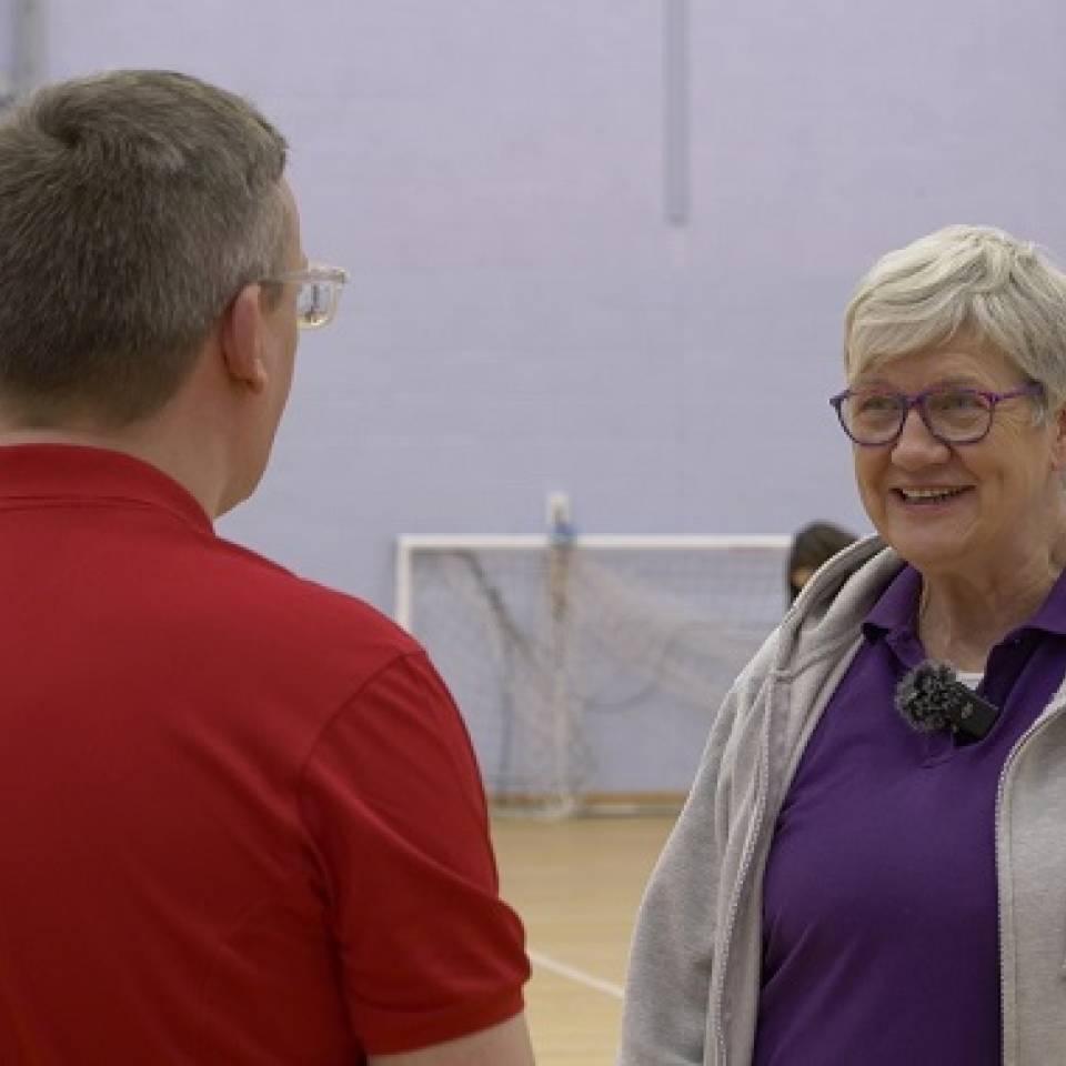 Give walking netball a go and reap the rewards